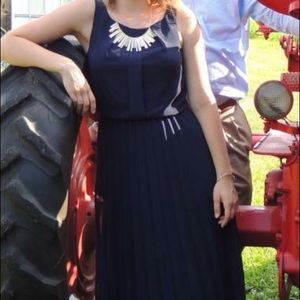 Beautiful Navy Formal Dress